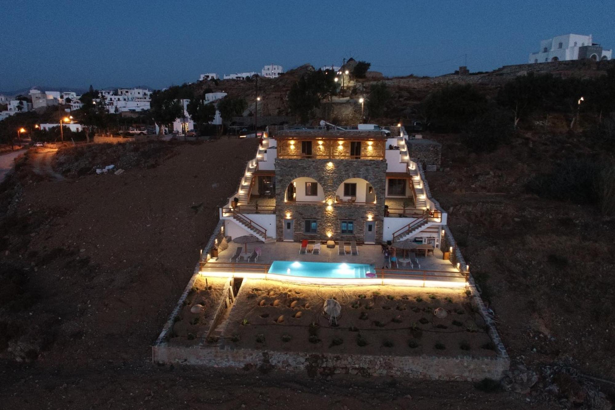 Villa Papa Glinado Naxos Exterior foto